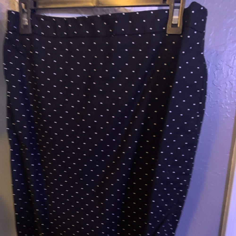 Sz 10 polka skirt, also have matching blazer posted